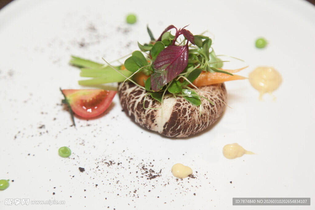 精致创意摆盘美食