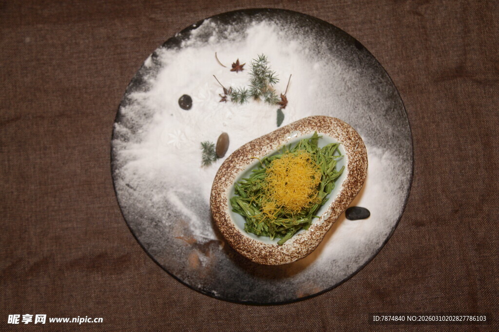 美味夹心糕点特写