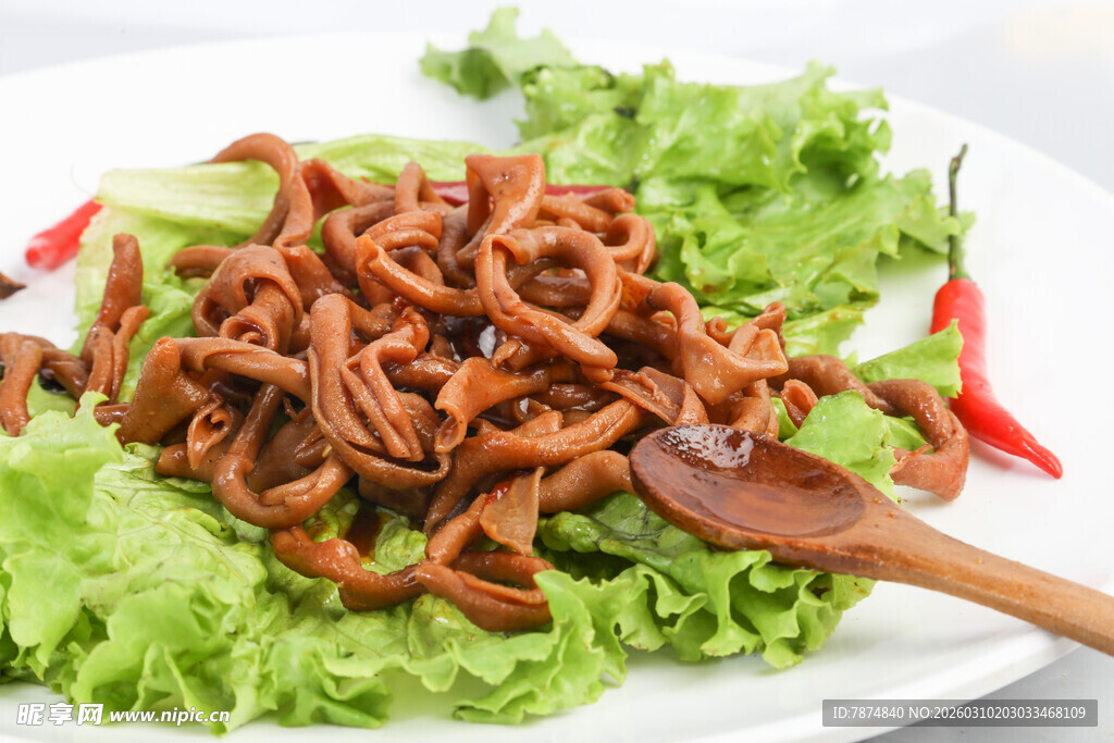 凉拌猪肚丝 清爽美味