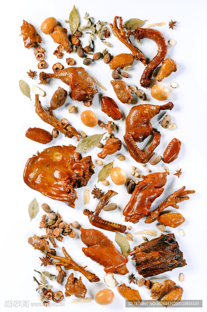 多样中药材展示