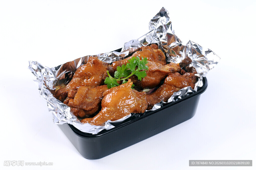 锡纸烤鸡翅