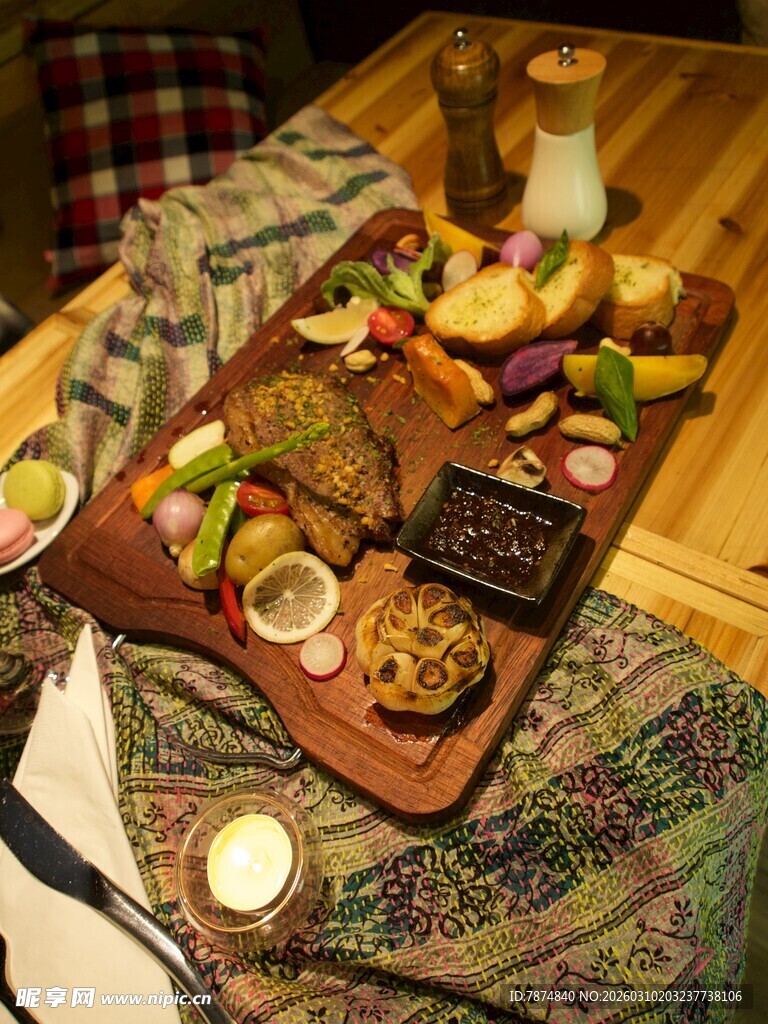 美味拼盘 丰富多样的佳肴