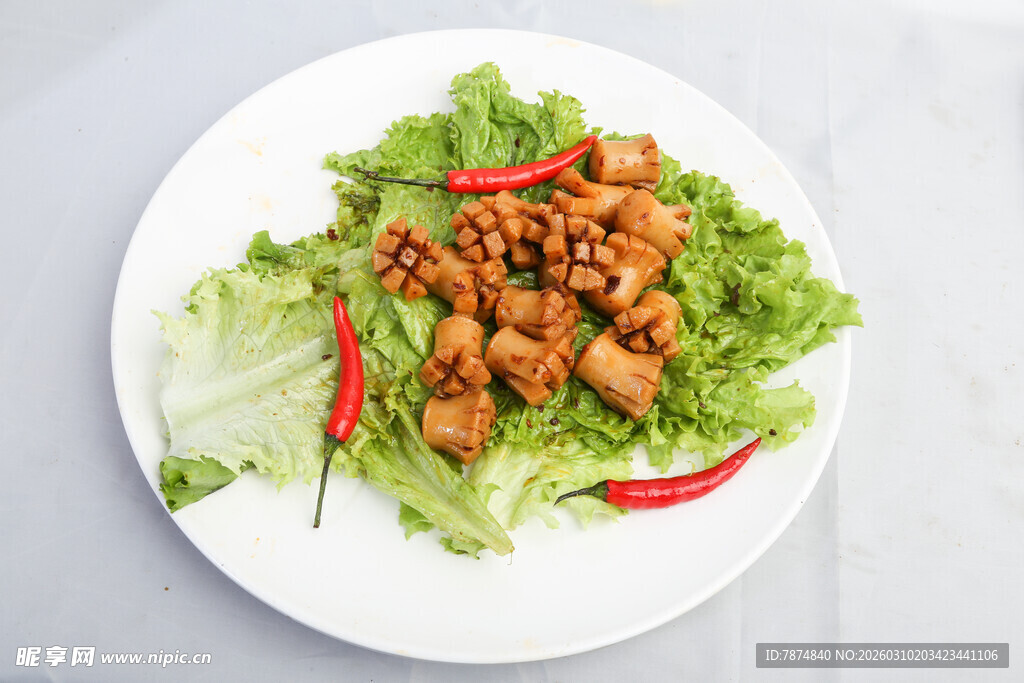 生菜配炸物 美味小食