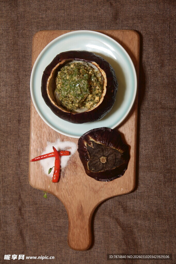 日式茶点摆盘展示