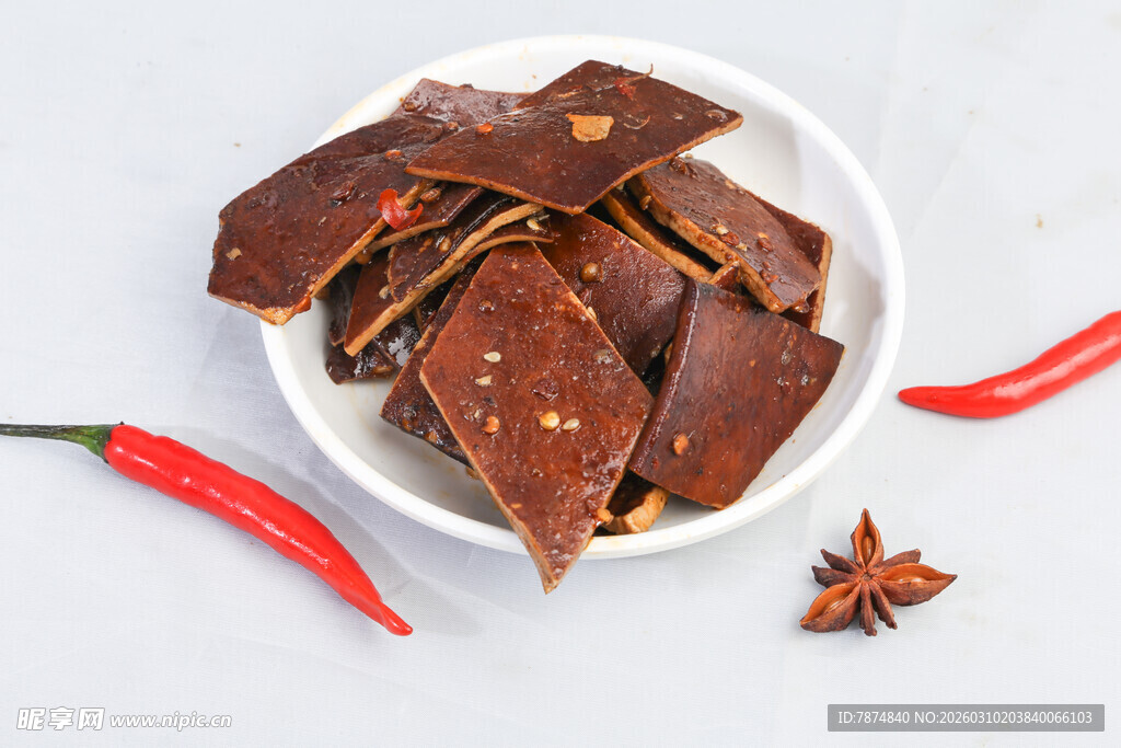 美味卤猪肝 诱人小食