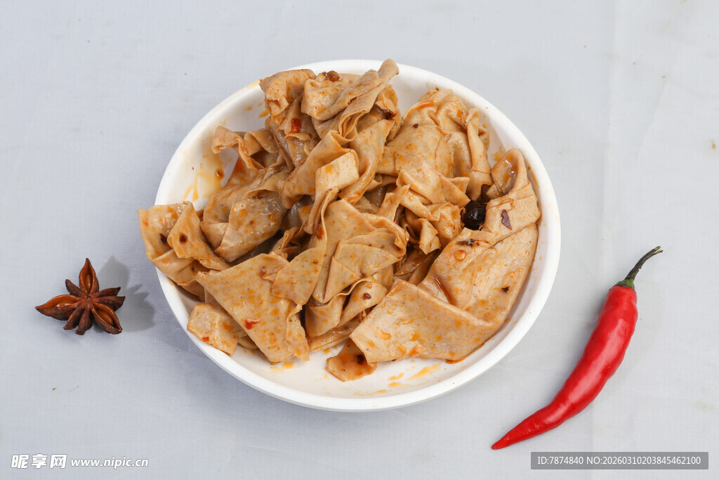 美味卤豆干 诱人飘香