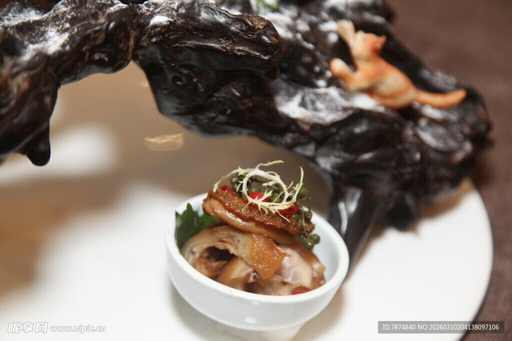 精致创意中式美食摆盘