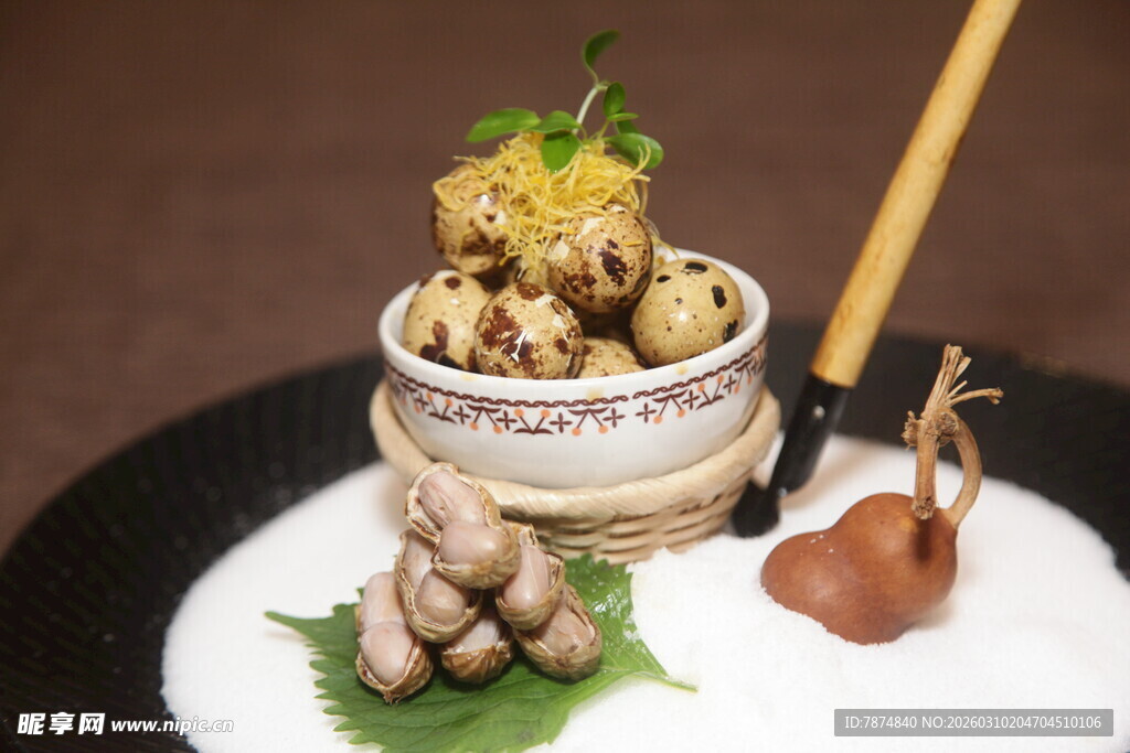 精致中式创意菜肴