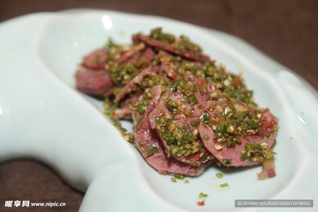 撒料牛肉片