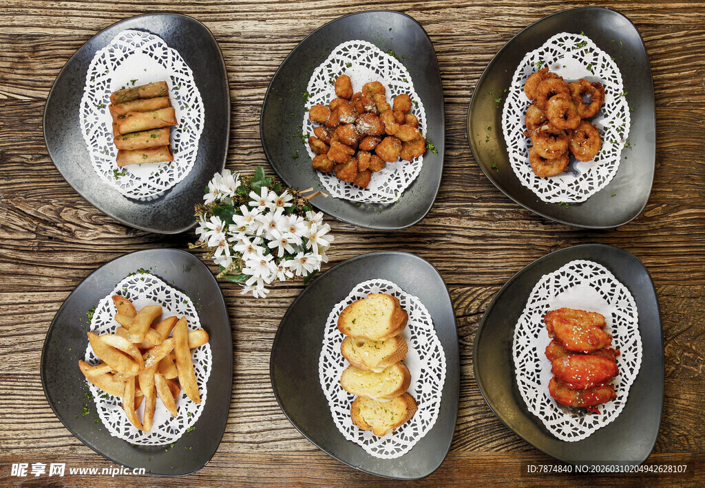 多样日式美食拼盘