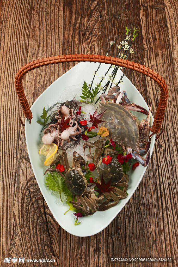 美味烤羊排摆盘精致