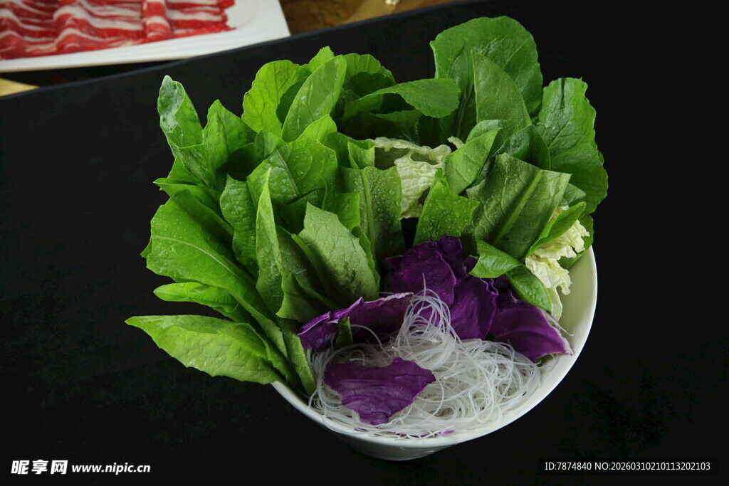 新鲜蔬菜拼盘 清爽诱人