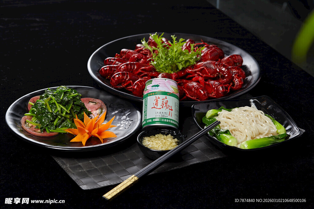 新鲜火锅食材组合