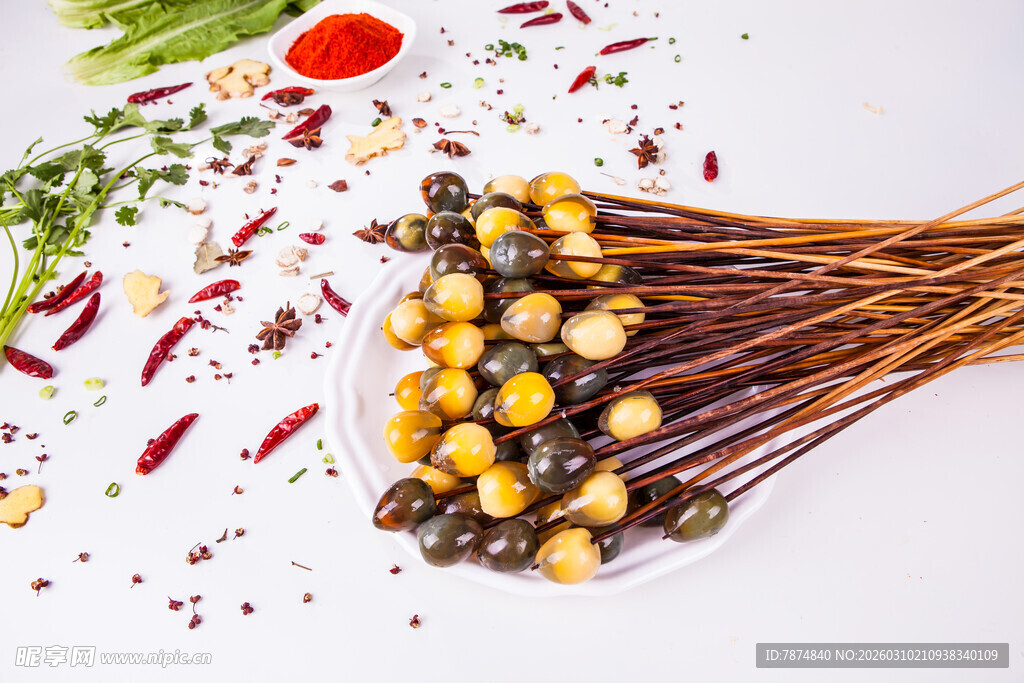 串串香食材 多样香料相伴