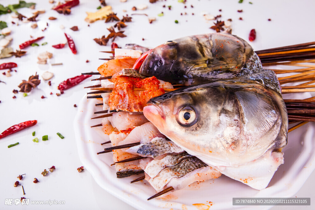 新鲜河鲜食材 多样搭配