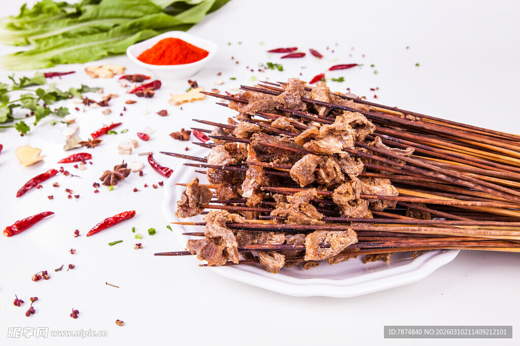 美味串串香 诱人食材呈现