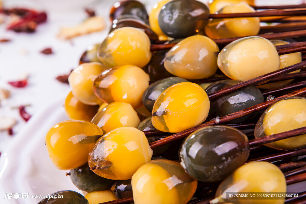 美味串串香鹌鹑蛋