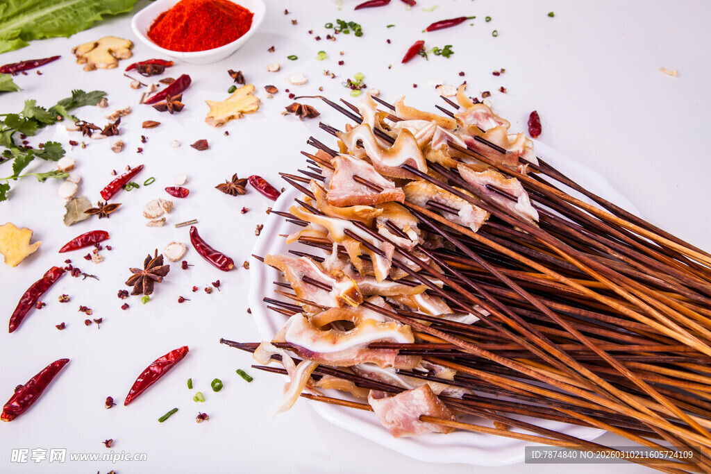 美味串串香 食材丰富诱人