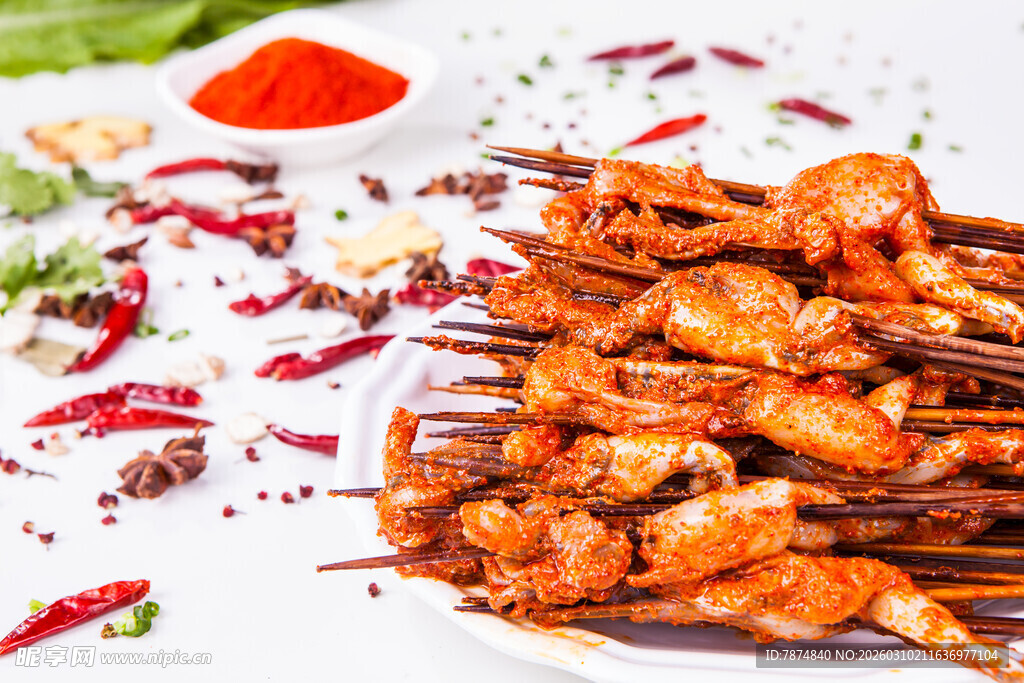 美味烤串 诱人舌尖滋味