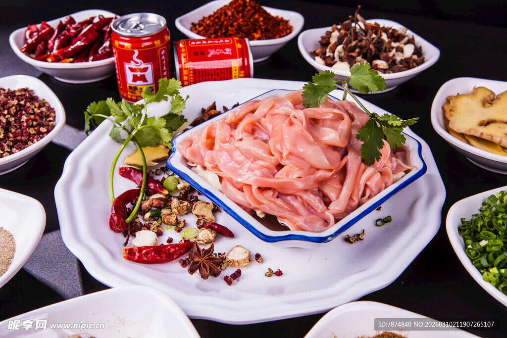 新鲜食材 多样火锅配料