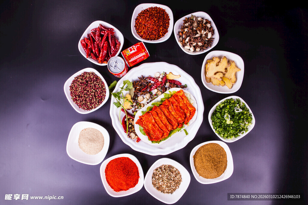 丰富火锅食材调料大集合