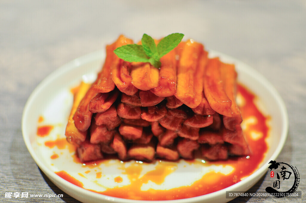 美味红油千层耳