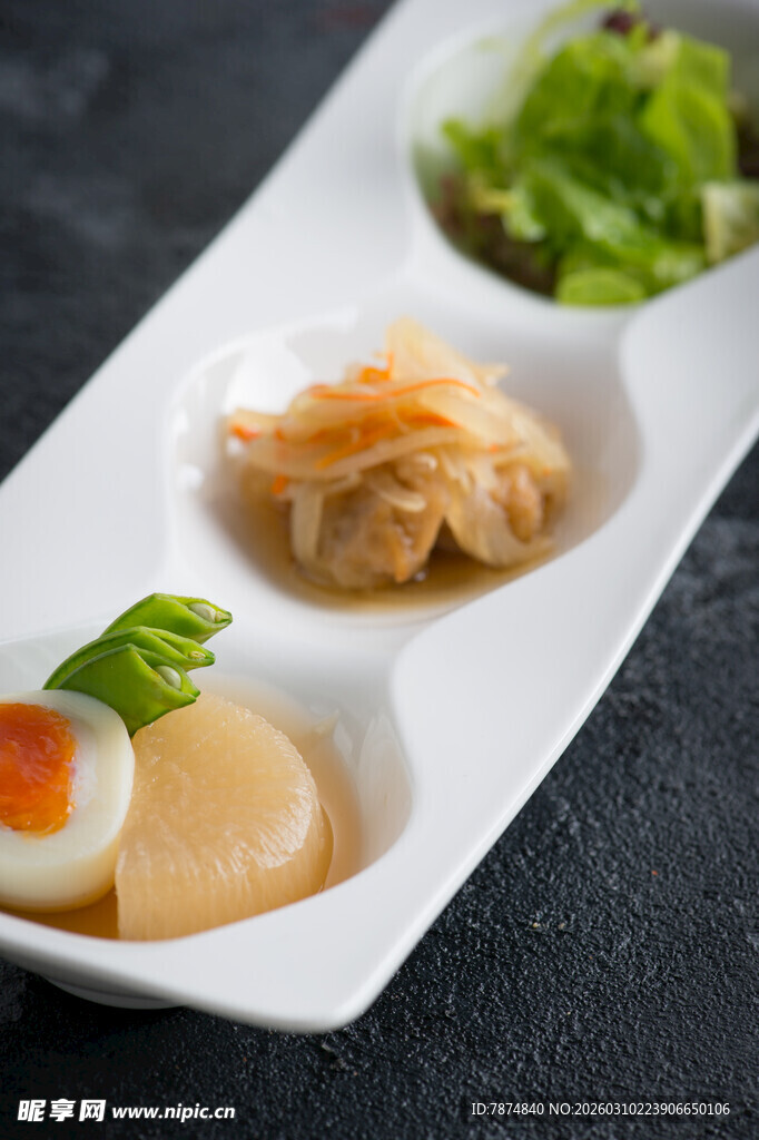 精致日式小食拼盘