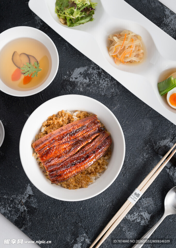 美味叉烧饭套餐展示