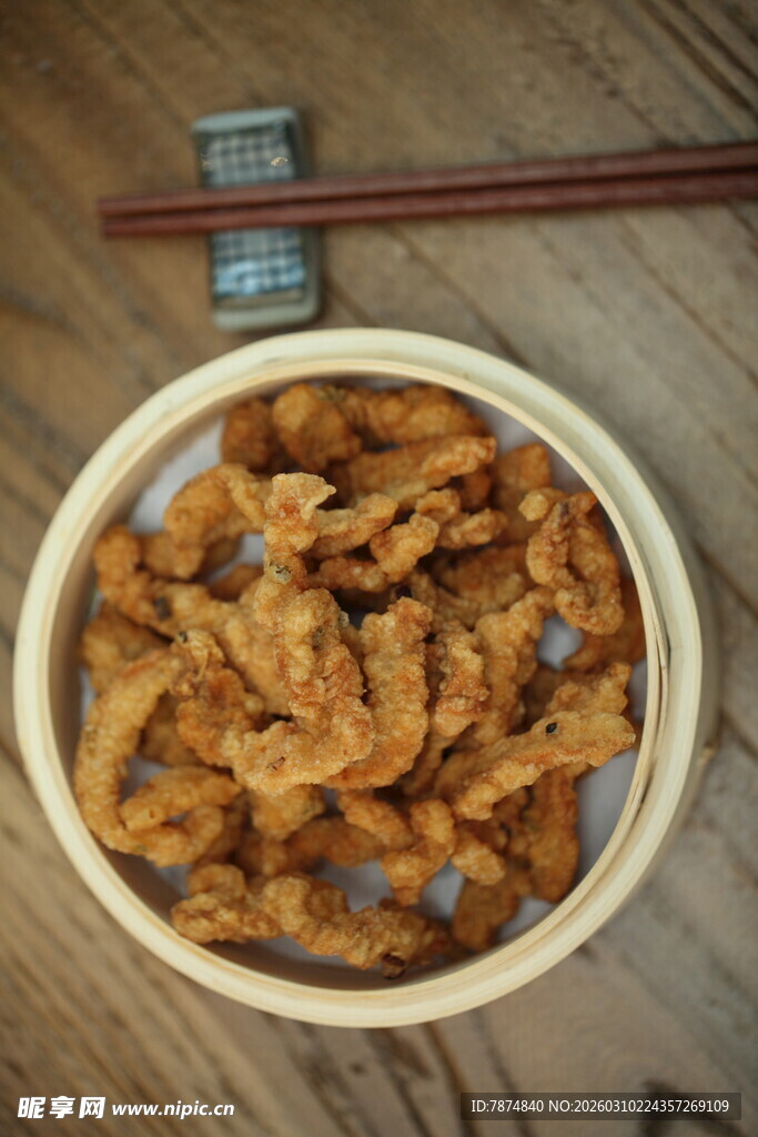 美味香酥炸腐竹