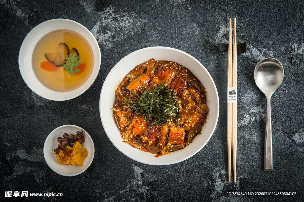 美味中式菜肴摆盘展示