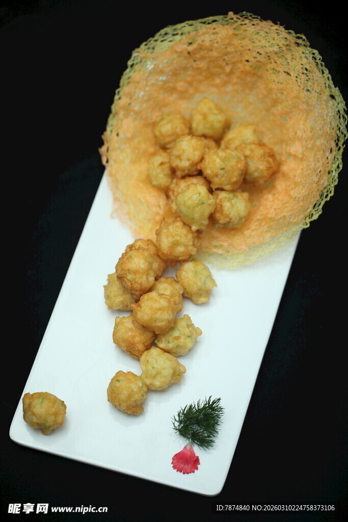 炸物拼盘 美味诱人小吃