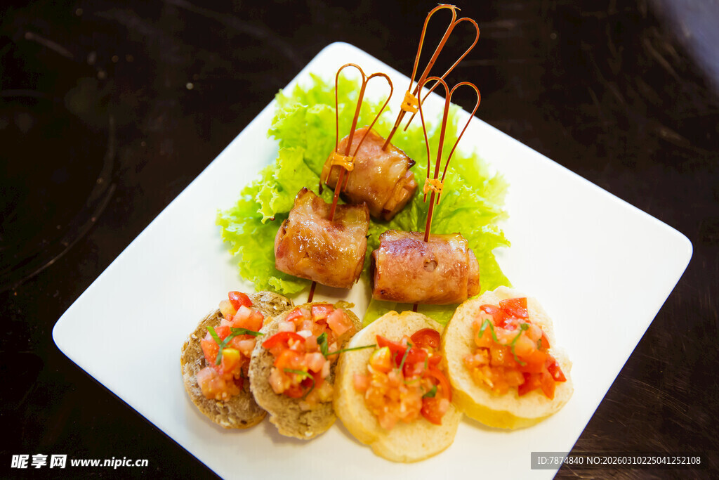 美味烤串配特色土豆