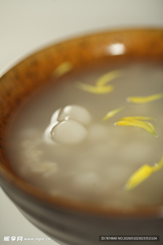 桂花酒酿小圆子