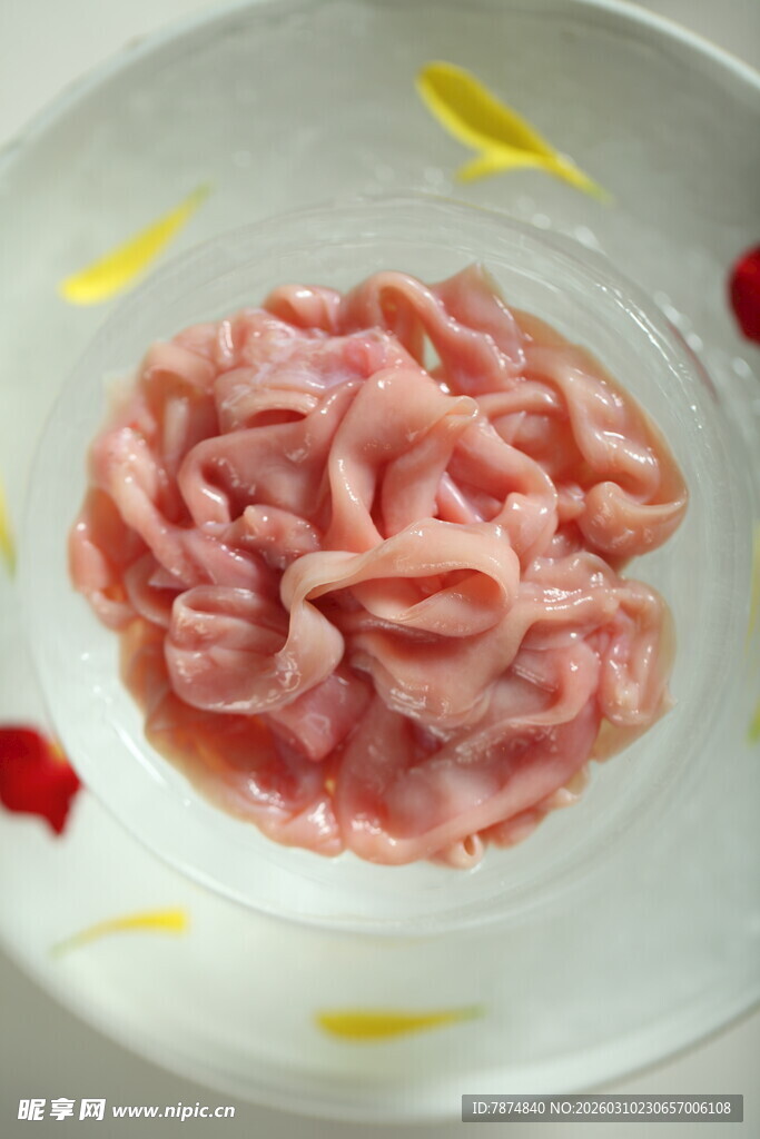 新鲜猪大肠 色泽诱人