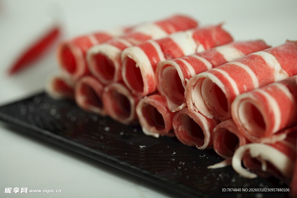 美味牛肉卷