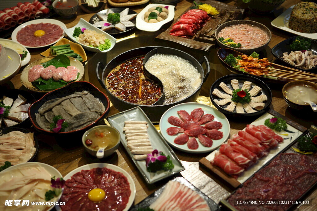 丰盛火锅食材大集合