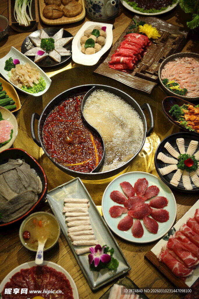 丰盛火锅食材大集合