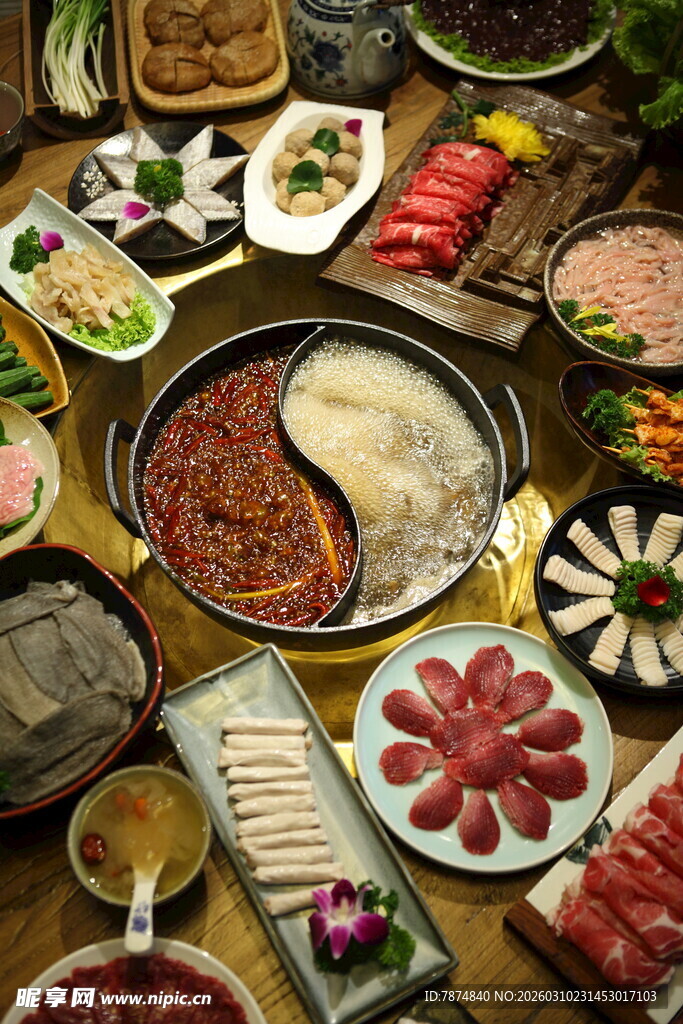 丰盛火锅食材大集合