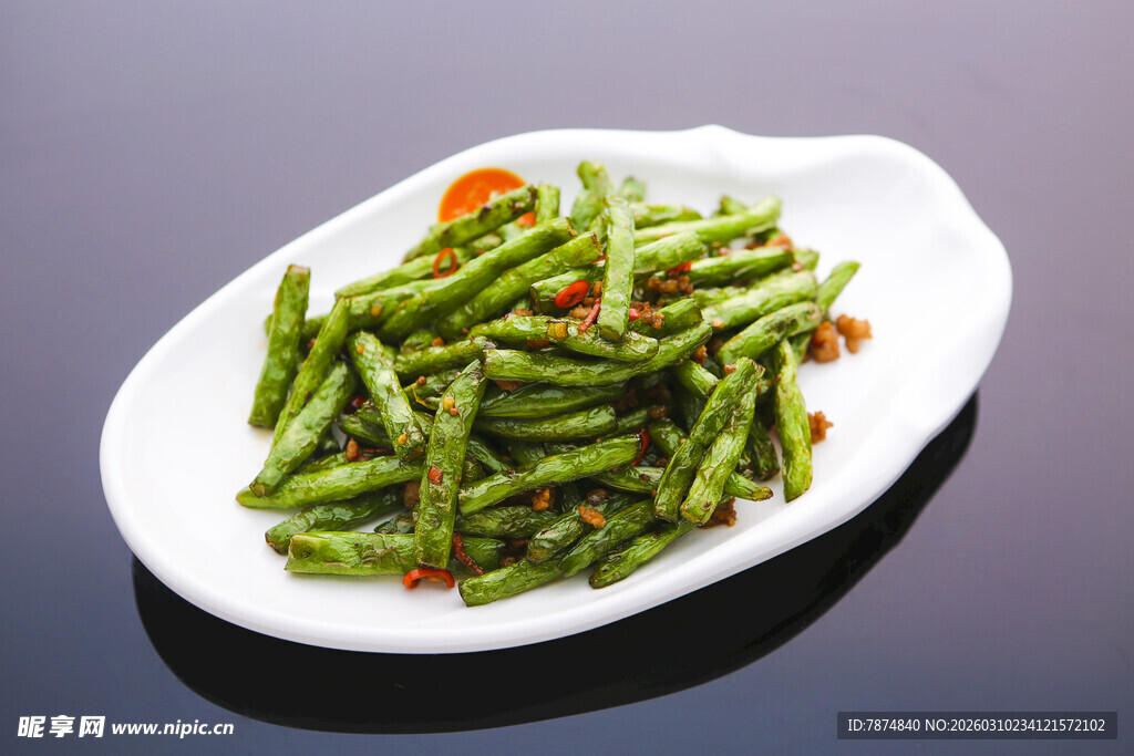 美味清炒四季豆