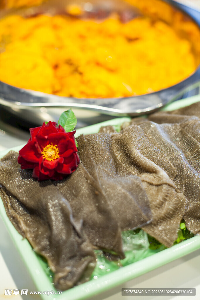 鲜嫩毛肚 舌尖上的美味