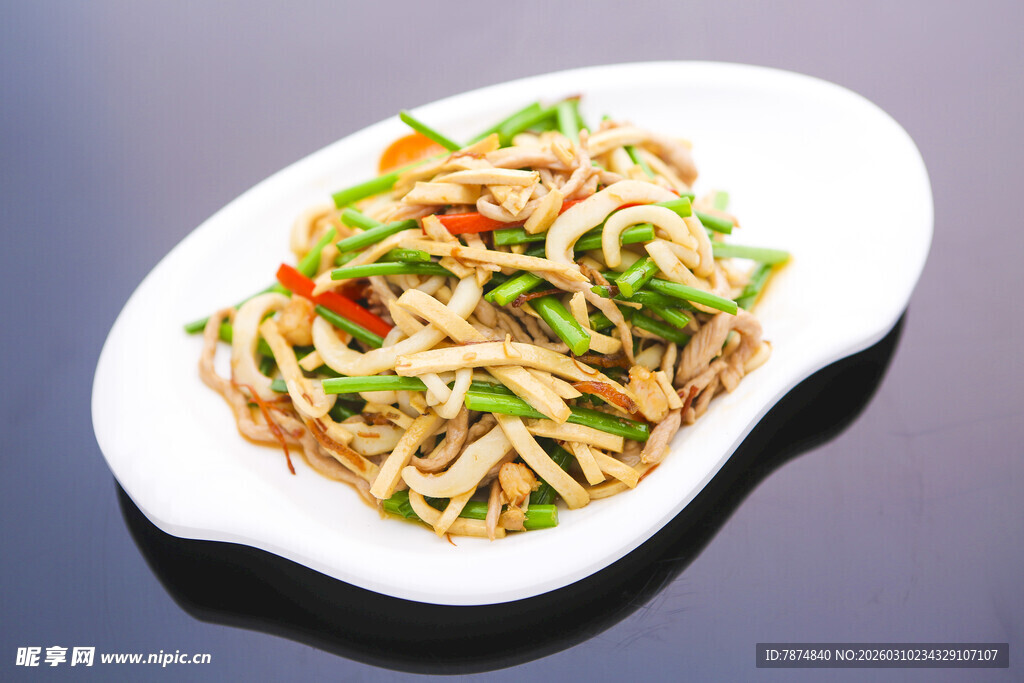 美味凉拌豆皮丝