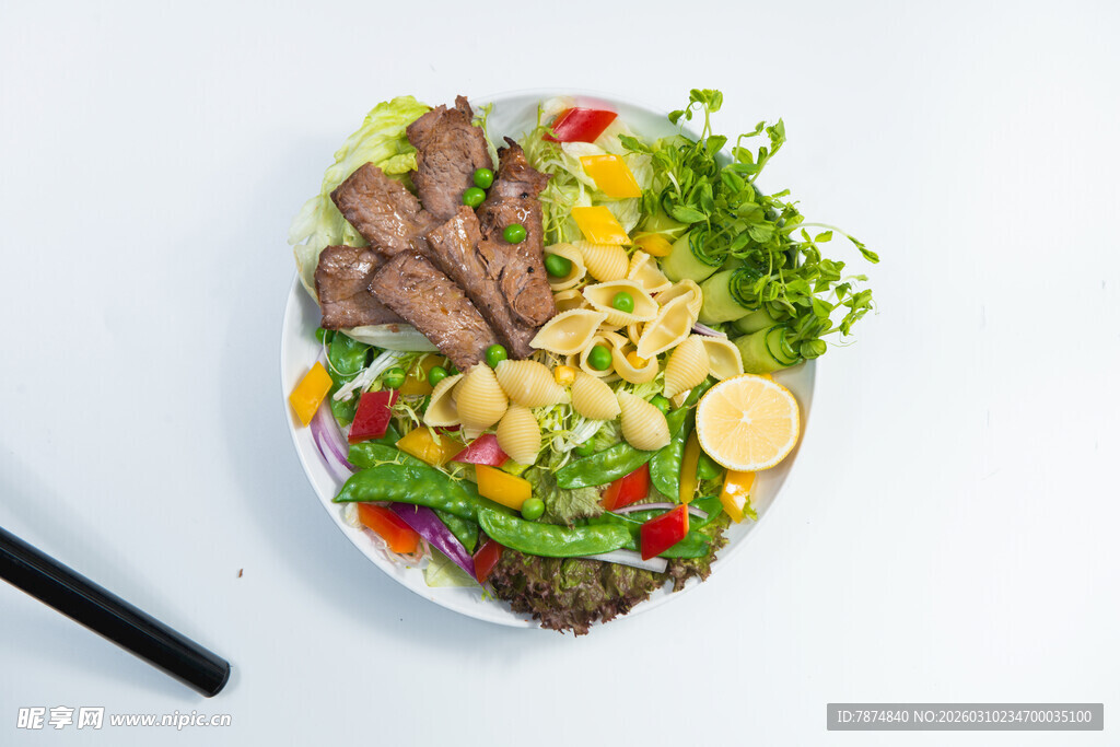 美味营养的缤纷沙拉套餐