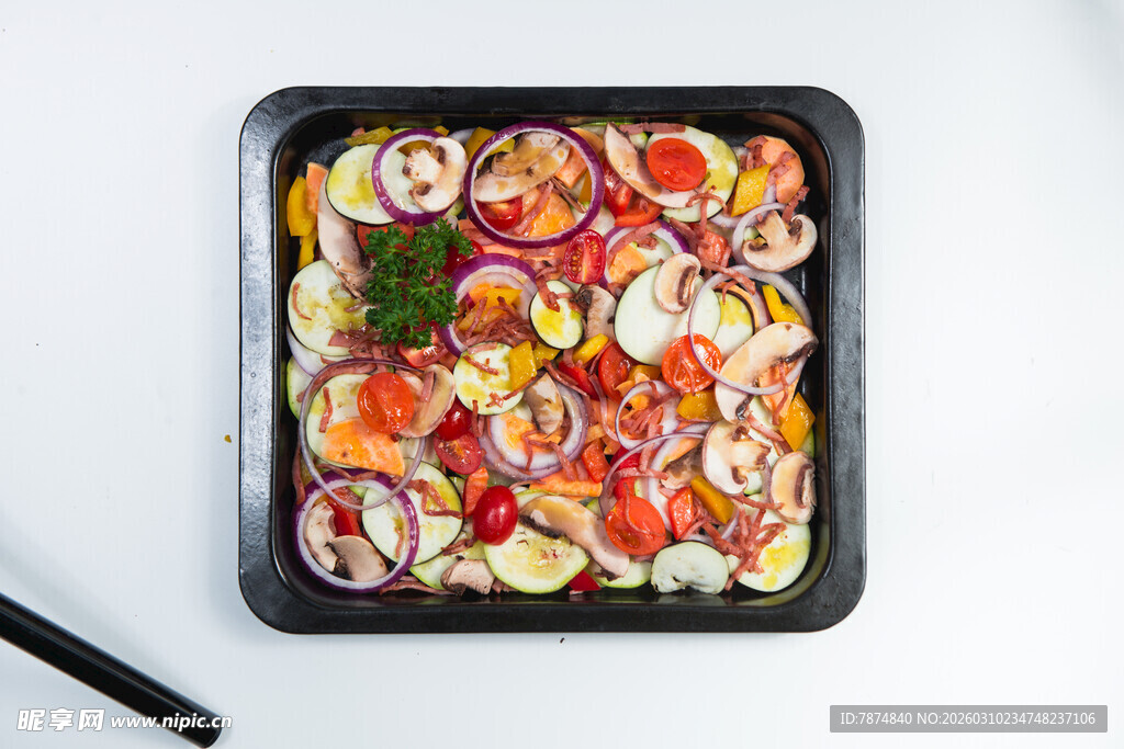 美味多彩蔬菜沙拉拼盘