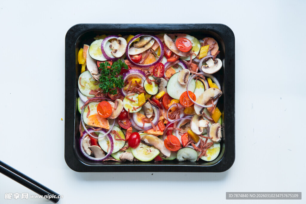 美味多彩蔬菜拼盘