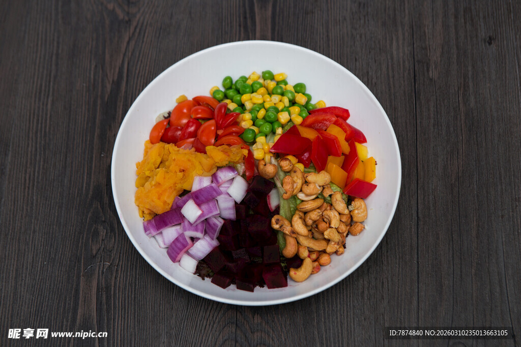 多彩健康素食拼盘