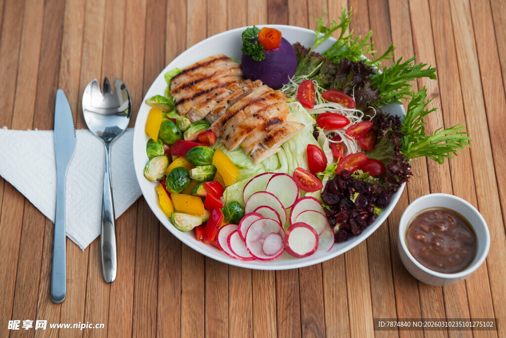 美味健康沙拉套餐