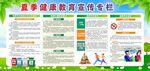 夏季健康教育宣传栏