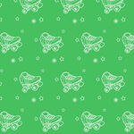 旱冰鞋线稿图案背景