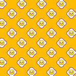 荷包蛋图案背景