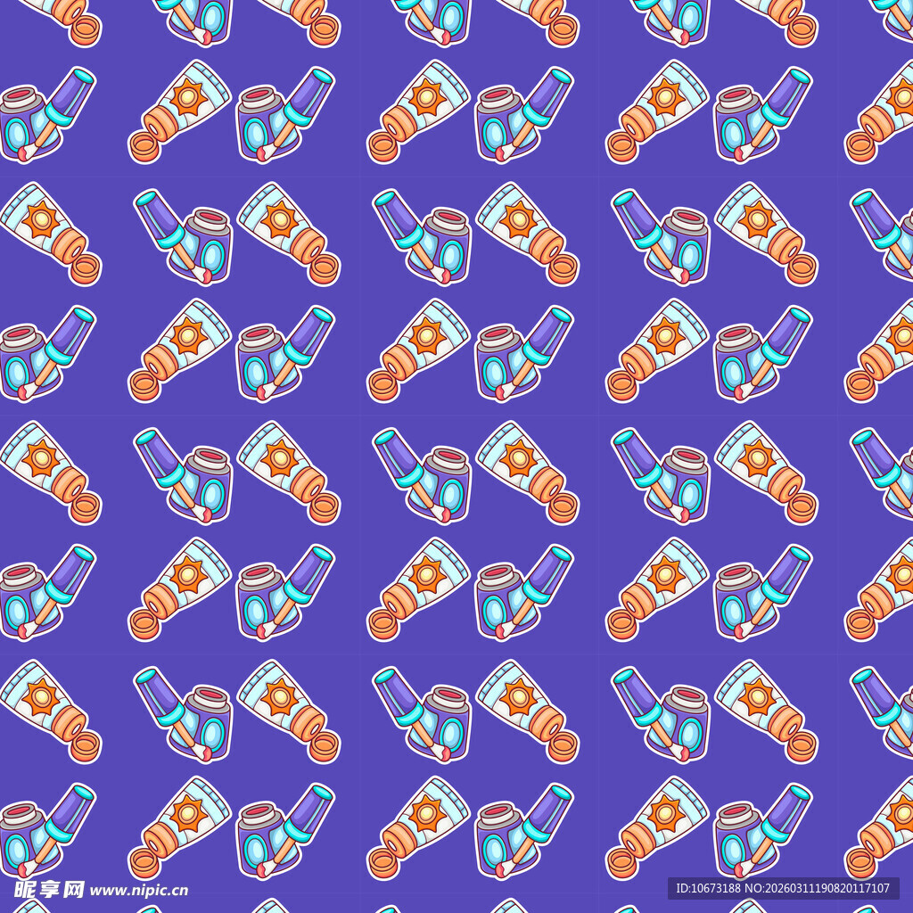 美容相关图案背景